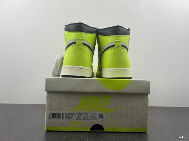 Bmlin shoes Air 1 High OG Jordan Volt 555088-702 0709